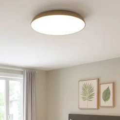 Plafoniere Moderne-Vivida International Plafoniera led 50w 3000k 4000k sabbia per soggiorno dimmerabile vivida pinco