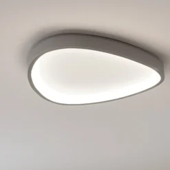 Plafoniere Moderne-Vivida International Plafoniera led 38w 3000k 4000k vivida lifering titanio