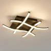 Plafoniere Moderne-Selezionato da Mazzolaluce Plafoniera led 34w 2800k marrone ossido design particolare