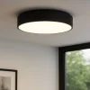 Plafoniere Moderne-Selezionato da Mazzolaluce Plafoniera led 42w 3000k nera rotonda