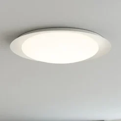 Plafoniere Moderne-Linea Light Plafoniera led 21w 3000k tonda bianca ip40 crew