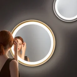 Plafoniere Moderne-Perenz Illuminazione Plafoniera led 59w 3000k tonda oro miro