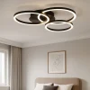 Plafoniere Moderne-Selezionato da Mazzolaluce Plafoniera led 27w nero tricolor dimmerabile con telecomando