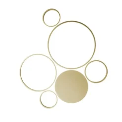 Plafoniere Moderne-Ondaluce Plafoniera led 68w pl pois 3000k oro moderna