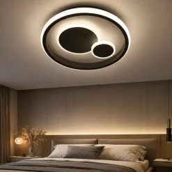 Plafoniere Moderne-Vivida International Plafoniera led 18w vivida elior 3000k 4000k moderna grigio