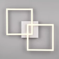 Plafoniere Moderne-Selezionato da Mazzolaluce Plafoniera 2 luci orientabili led 3000k moderna colore argento