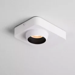 Plafoniere Moderne-Selezionato da Mazzolaluce Plafoniera macchina fotofrafica bianca led 9w 3000k