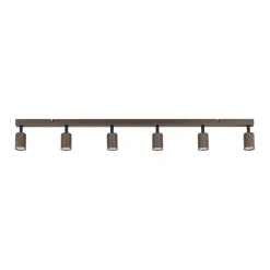 Plafoniere Moderne-Selezionato da Mazzolaluce Plafoniera marrone da cucina con faretti orientabili
