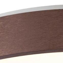 Plafoniere Moderne-Selezionato da Mazzolaluce Plafoniera marrone rotonda moderna cerchio led dimmerabile 3000k