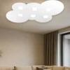Plafoniere Moderne-Top Light Plafoniera moderna bianca da cucina tonda cloud toplight