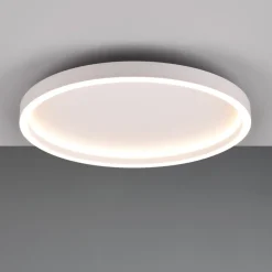 Plafoniere Moderne-Selezionato da Mazzolaluce Plafoniera moderna bianca led 3000k minimalista