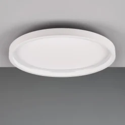 Plafoniere Moderne-Selezionato da Mazzolaluce Plafoniera moderna bianca led 3000k minimalista