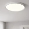 Plafoniere Moderne-Vivida International Plafoniera moderna bianca led 50w cct dimmerabile 60 cm vivida hera