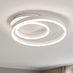 Plafoniere Moderne-Perenz Illuminazione Plafoniera moderna bianca led 42w 3000k 4000k 6000k kirko perenz