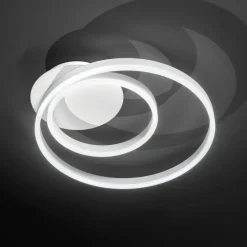Plafoniere Moderne-Perenz Illuminazione Plafoniera moderna bianca led 42w 3000k 4000k 6000k kirko perenz