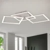 Plafoniere Moderne-Selezionato da Mazzolaluce Plafoniera moderna bianca led 4000k orientabile