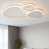 Plafoniere Moderne-Selezionato da Mazzolaluce Plafoniera moderna bianca led 3200k per camera da letto
