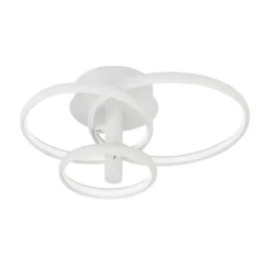Plafoniere Moderne-Selezionato da Mazzolaluce Plafoniera moderna bianca orientabile led 3000k dimmerabile