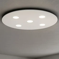 Plafoniere Moderne-Top Light Plafoniera moderna bianca per soggiorno toplight cloud
