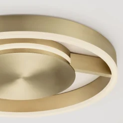 Plafoniere Moderne-Selezionato da Mazzolaluce Plafoniera moderna bronzo led 41w cct 2700k 3000k 4000k dimmerabile per camera da letto