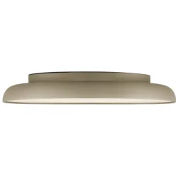 Plafoniere Moderne-Selezionato da Mazzolaluce Plafoniera moderna champagne 45cm led cct dimmerabile