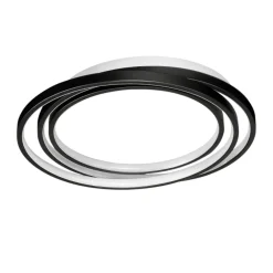 Plafoniere Moderne-Selezionato da Mazzolaluce Plafoniera moderna circolare led 3000k per camera da letto dimmerabile