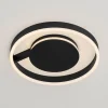 Plafoniere Moderne-Selezionato da Mazzolaluce Plafoniera moderna 40 cm nera led 41w cct 2700k 3000k 4000k dimmerabile per camera da letto
