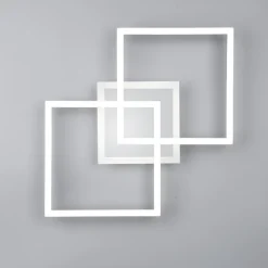Plafoniere Moderne-Selezionato da Mazzolaluce Plafoniera moderna cromata led 4000k dimmerabile orientabile