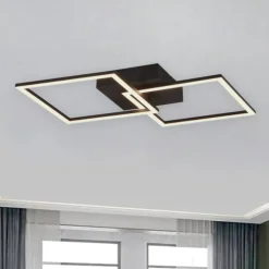 Plafoniere Moderne-Selezionato da Mazzolaluce Plafoniera moderna da salotto led 3000k orientabile