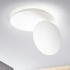 Plafoniere Moderne-Perenz Illuminazione Plafoniera moderna drum led 43w 3000k