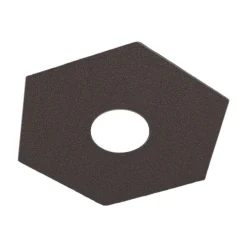 Plafoniere Moderne-Top Light Plafoniera moderna esagonale marrone hexagon