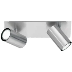 Plafoniere Moderne-Selezionato da Mazzolaluce Plafoniera moderna 2 faretti orientabili per salotto