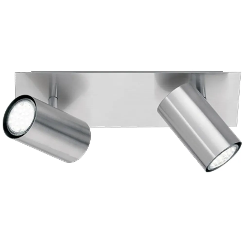Plafoniere Moderne-Selezionato da Mazzolaluce Plafoniera moderna 2 faretti orientabili per salotto