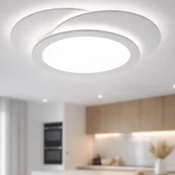 Plafoniere Moderne-Vivida International Plafoniera moderna led cct dimmerabile 79 cm vivida trinity