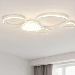 Plafoniere Moderne-Selezionato da Mazzolaluce Plafoniera moderna led 3200k per salotto