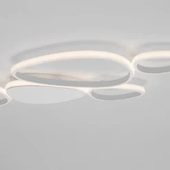 Plafoniere Moderne-Selezionato da Mazzolaluce Plafoniera moderna led 3200k per salotto