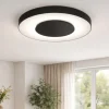 Plafoniere Moderne-Vivida International Plafoniera moderna led 24w 3000k 4000k aurea vivida nera