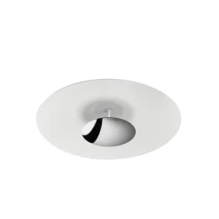 Plafoniere Moderne-Linea Light Plafoniera moderna horizon led 3000k cromo