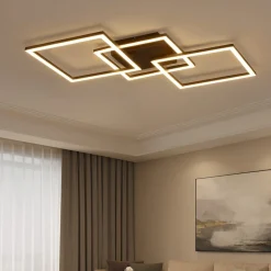 Plafoniere Moderne-Selezionato da Mazzolaluce Plafoniera moderna nera led 3000k orientabile