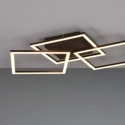 Plafoniere Moderne-Selezionato da Mazzolaluce Plafoniera moderna nera led 3000k orientabile