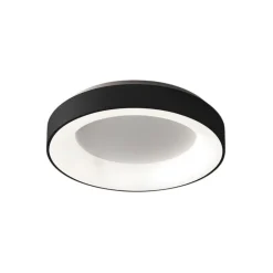 Plafoniere Moderne-Vivida International Plafoniera moderna nera vivida inner-r 60 led 50w 3000k 4000k dimmerabole