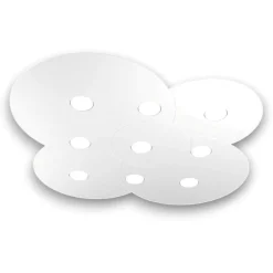 Plafoniere Moderne-Top Light Plafoniera moderna nuvola bianca toplight cloud