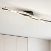 Plafoniere Moderne-Selezionato da Mazzolaluce Plafoniera moderna ondulata led da 2300k a 4000k dimmerabile