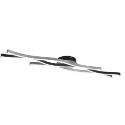 Plafoniere Moderne-Selezionato da Mazzolaluce Plafoniera moderna ondulata led da 2300k a 4000k dimmerabile