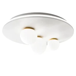 Plafoniere Moderne-Perenz Illuminazione Plafoniera moderna per camera da letto bianco oro perenz ball