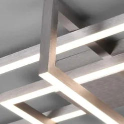 Plafoniere Moderne-Selezionato da Mazzolaluce Plafoniera moderna per soggiorno led 34w 3000k dimmerabile