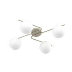Plafoniere Moderne-Top Light Plafoniera moderna per soggiorno sabbia holly