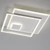 Plafoniere Moderne-Vivida International Plafoniera moderna quadrata bianca 40w 3000k 4000k vivida tilda