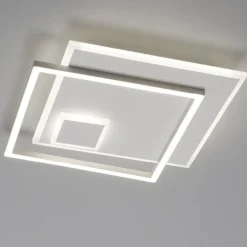 Plafoniere Moderne-Vivida International Plafoniera moderna quadrata bianca 40w 3000k 4000k vivida tilda