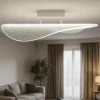 Plafoniere Moderne-Selezionato da Mazzolaluce Plafoniera moderna vela effetto vetro crepato led 40w 3000k